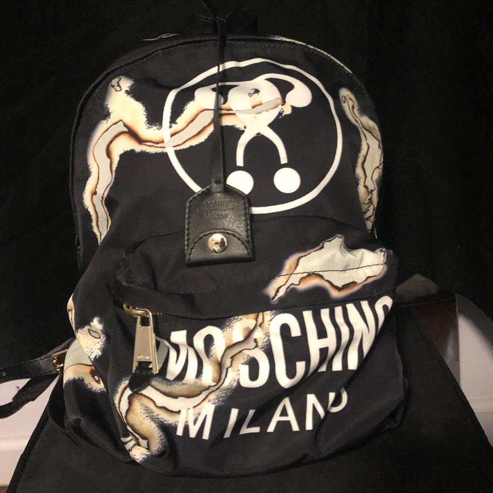 Moschino Fashion Kills Backpack